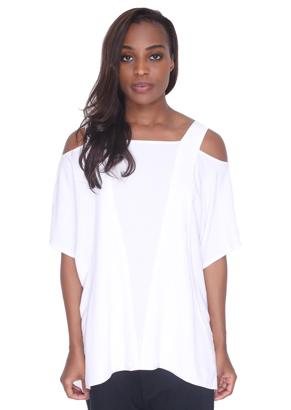 Tienda Ho Jodi Top in White Tienda Ho Jodi Top in White