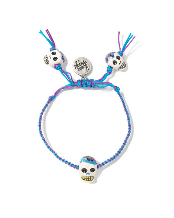 Venessa Arizaga Floral Skull Bracelet Venessa Arizaga Floral Skull Bracelet
