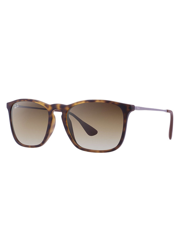 Ray-Ban Chris Sunglasses Havana Rubber Ray-Ban Chris Sunglasses Havana Rubber