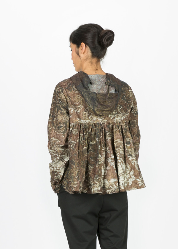 Rundholz Hooded Ruffle Shirt Rundholz Hooded Ruffle Shirt