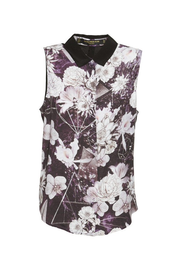 Something Else Space Floral Shirt Something Else Space Floral Shirt