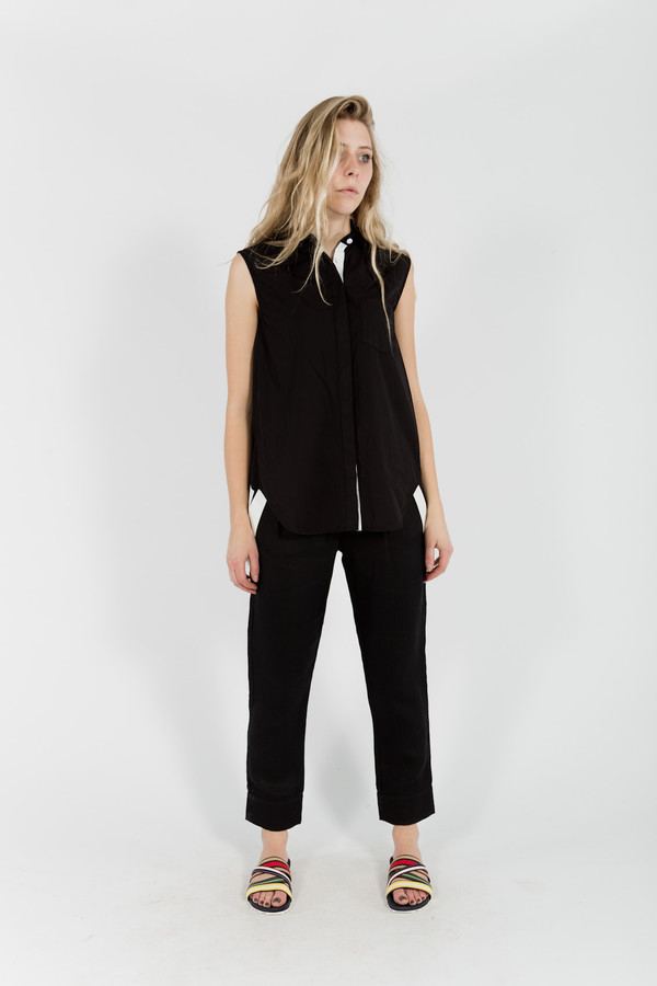 Band of Outsiders Sleeveless Shirt Band of Outsiders Sleeveless Shirt