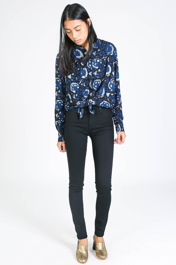 AG Jeans Farrah jean in super black AG Jeans Farrah jean in super black