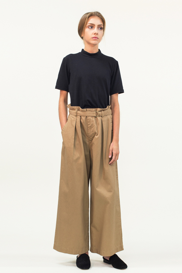 Universal Tissu Wide Leg Pants- Mocha Universal Tissu Wide Leg Pants- Mocha
