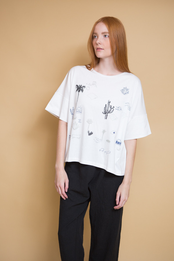 Kowtow On the Road Top - White Kowtow On the Road Top - White