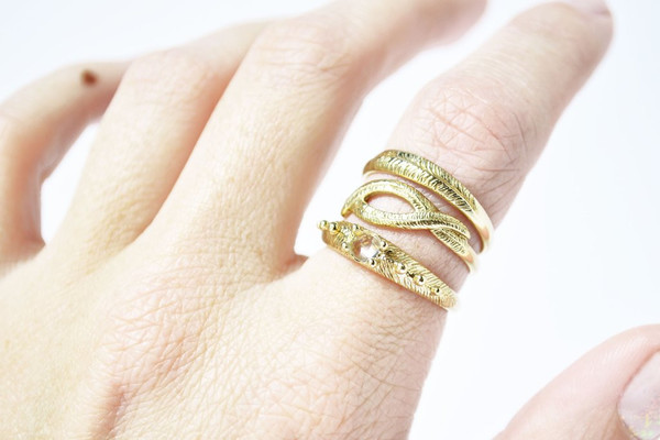 Stefanie Sheehan Woven Palm Ring Stefanie Sheehan Woven Palm Ring