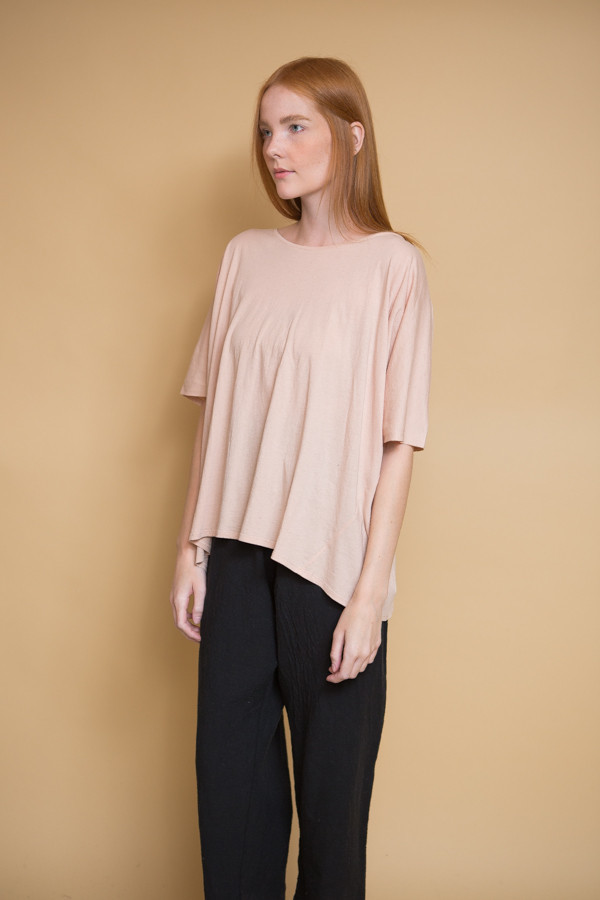 Kowtow Building Block Oversized Tee / Blush Kowtow Building Block Oversized Tee / Blush