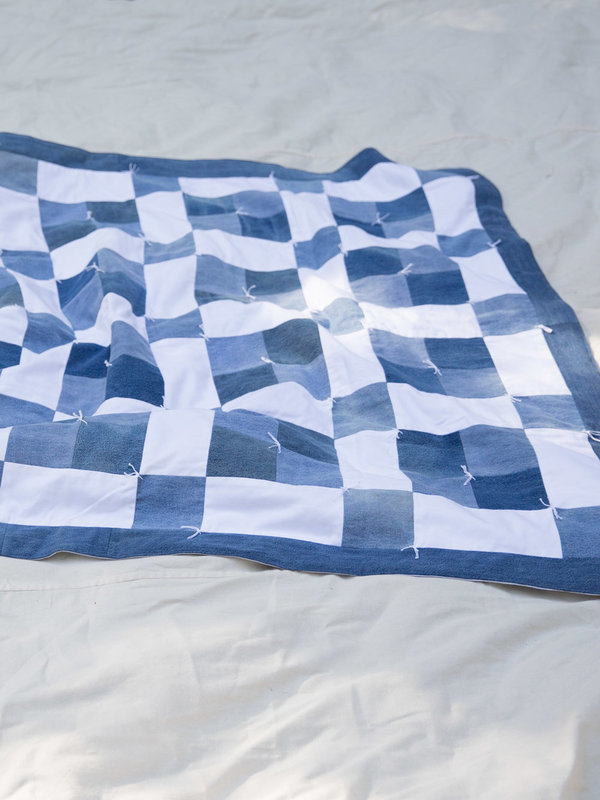 DUO NYC Denim Patch Quilt DUO NYC Denim Patch Quilt