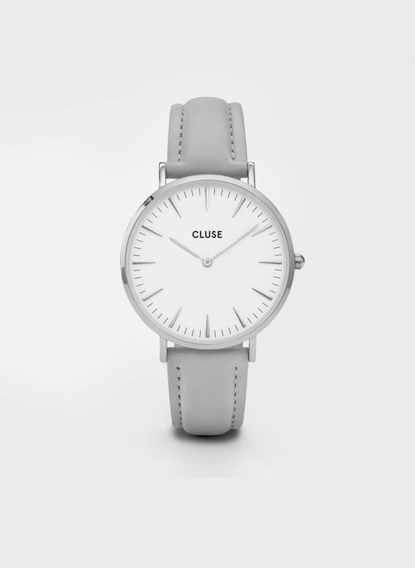 La Boheme Silver Watch Grey La Boheme Silver Watch Grey