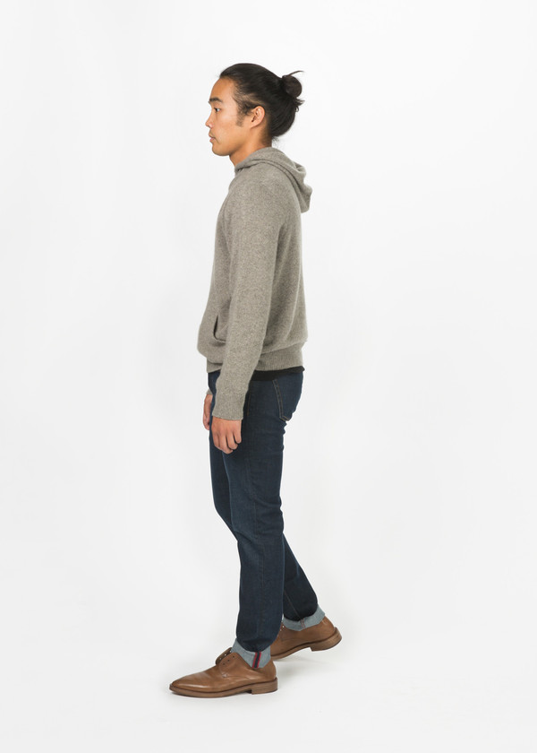 Evam Eva Seamless Cashmere Hoodie Evam Eva Seamless Cashmere Hoodie