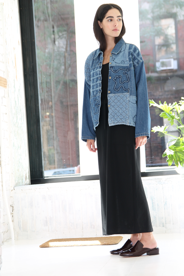 DUO NYC Vintage Blocked Denim Jacket DUO NYC Vintage Blocked Denim Jacket