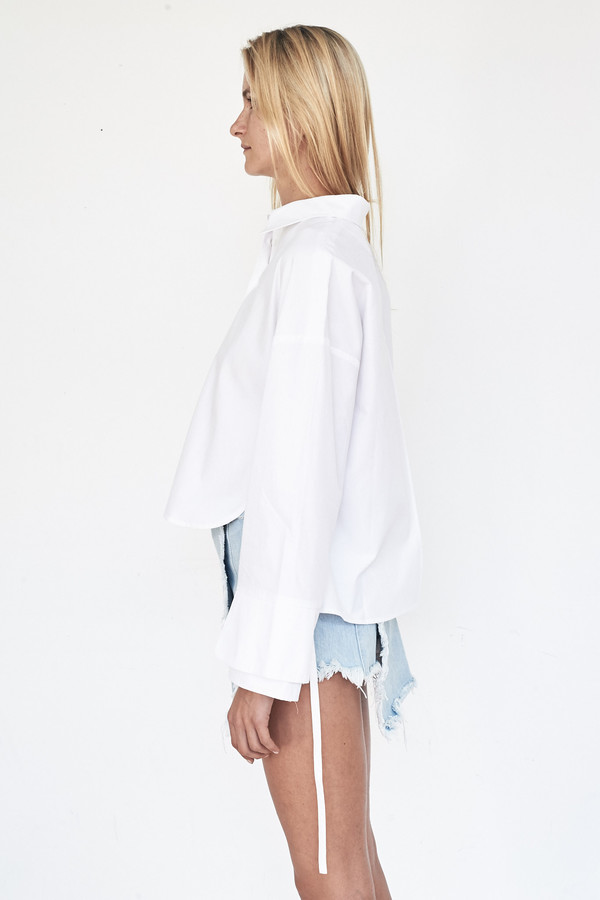 Sandy Liang Cotton Jeremy Top Sandy Liang Cotton Jeremy Top