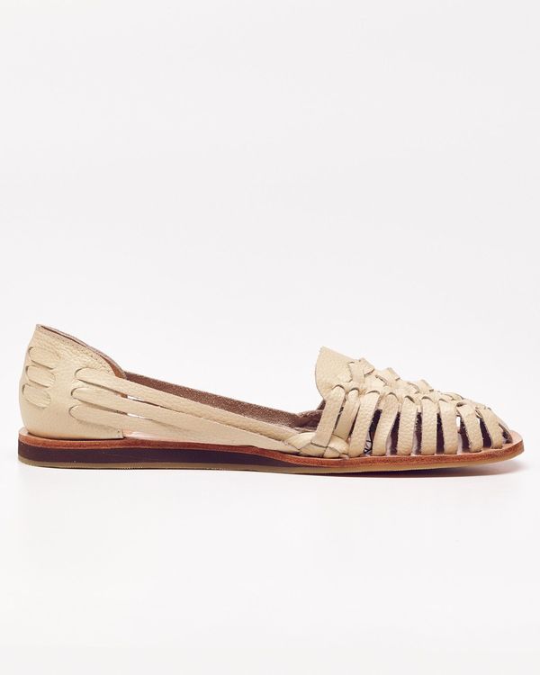 Austin Ecuador Huarache Sandal Bone - What's It Worth Austin Ecuador Huarache Sandal Bone - What's It Worth