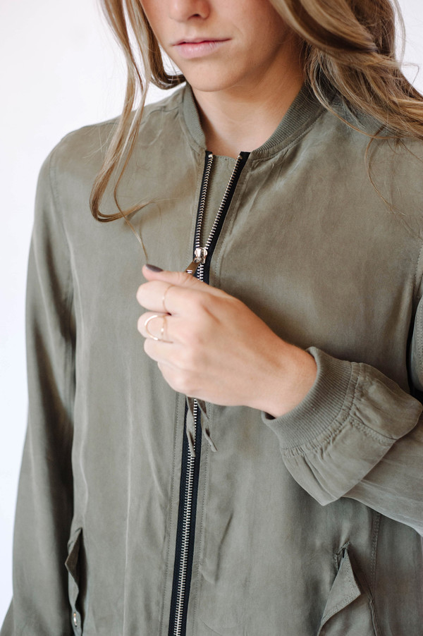 Sunday Supply Co. Olive Bomber Sunday Supply Co. Olive Bomber