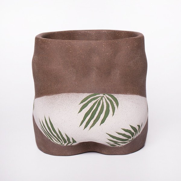 Group Partner "Dark Leaves Boy" Pot Group Partner "Dark Leaves Boy" Pot