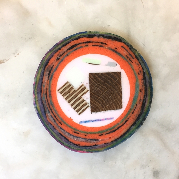 COASTERS,CHEN & KAI CHEN & KAI RESIN "COLD CUT" COASTERS COASTERS,CHEN & KAI CHEN & KAI RESIN "COLD CUT" COASTERS