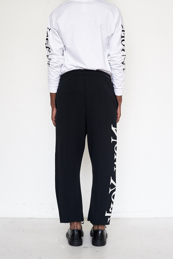 Assembly New York Cotton Logo Sweatpants - New York Assembly New York Cotton Logo Sweatpants - New York