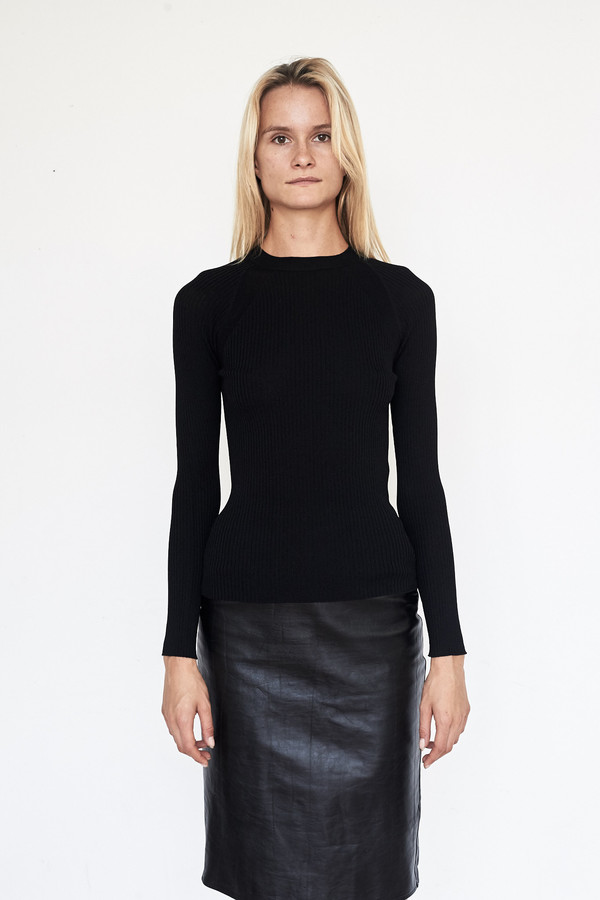 Pari Desai Viscose Nina Raglan Crew Pari Desai Viscose Nina Raglan Crew