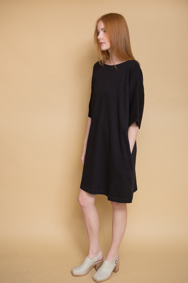 Kowtow Snap Shot Dress - Black Kowtow Snap Shot Dress - Black