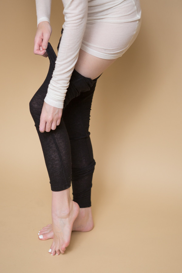 Can Pep Rey Skinny Leggings - Caviar Can Pep Rey Skinny Leggings - Caviar
