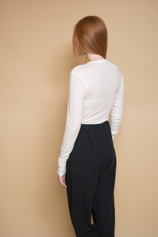 Can Pep Rey Skinny Long Sleeve T-Shirt / Snow White Can Pep Rey Skinny Long Sleeve T-Shirt / Snow White