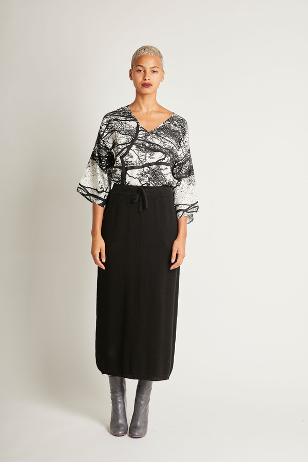 Kowtow Freeway Skirt in Black Kowtow Freeway Skirt in Black