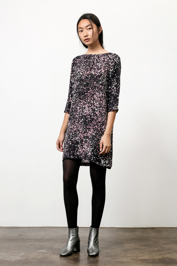 Osei-Duro Linter Dress in Midnight Blush Osei-Duro Linter Dress in Midnight Blush