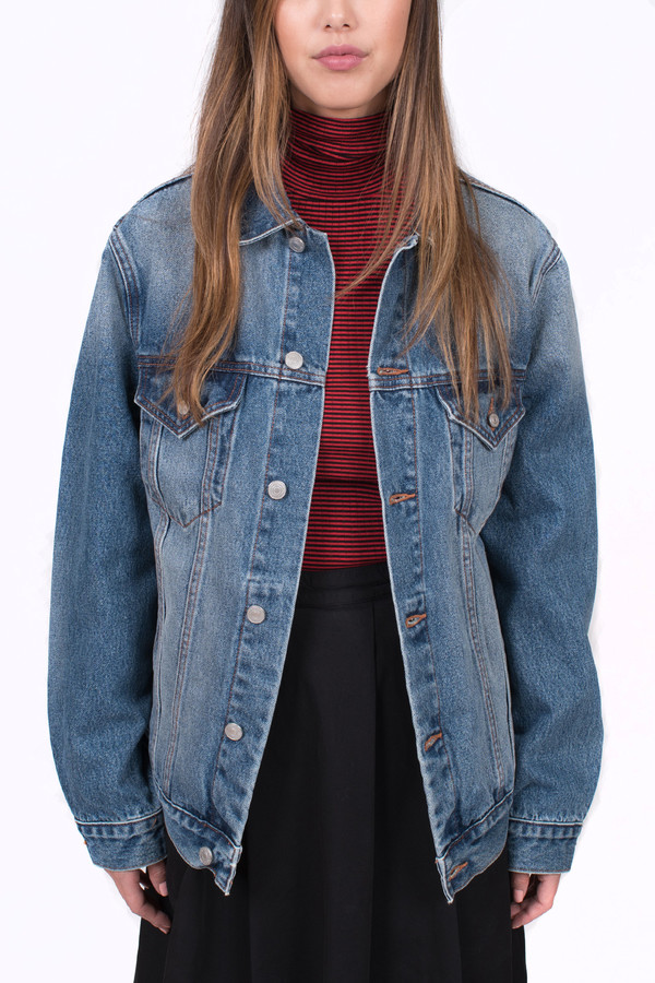 Earnest Sewn Cecil Oversized Denim Jacket Earnest Sewn Cecil Oversized Denim Jacket