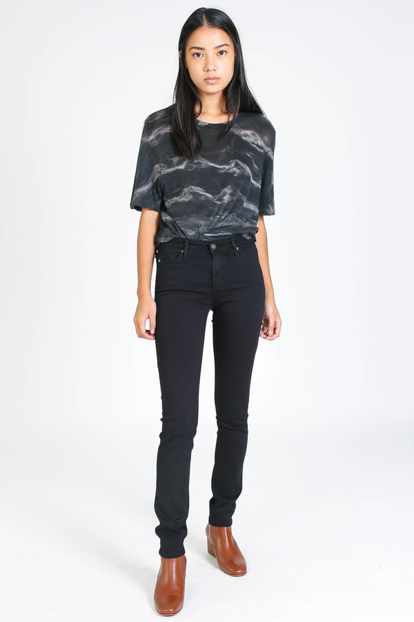 AG Jeans Prima black mid-rise skinny jean AG Jeans Prima black mid-rise skinny jean