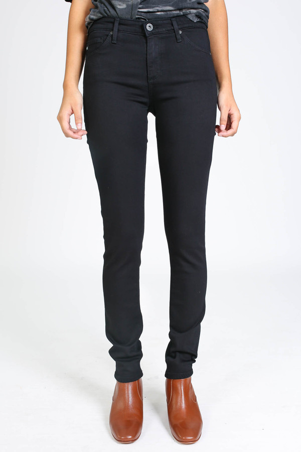 AG Jeans Prima black mid-rise skinny jean AG Jeans Prima black mid-rise skinny jean