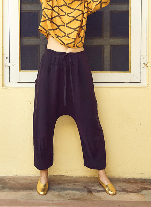 Seek Collective Jaipur Pant Solid Aubergine Seek Collective Jaipur Pant Solid Aubergine