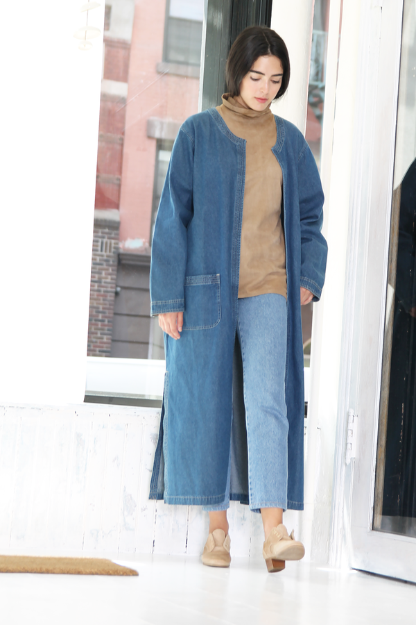 DUO NYC Vintage Denim Duster DUO NYC Vintage Denim Duster