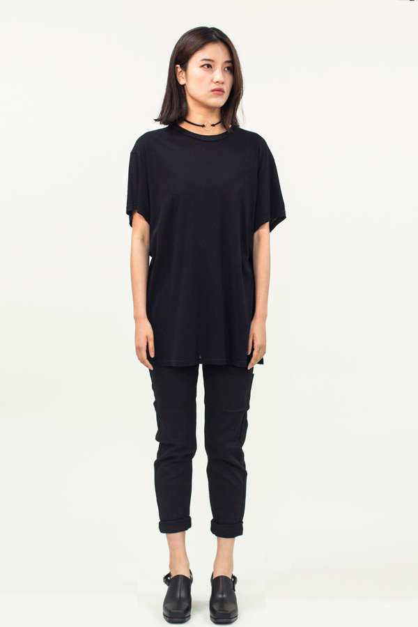 LACAUSA Tall Tee- Black LACAUSA Tall Tee- Black