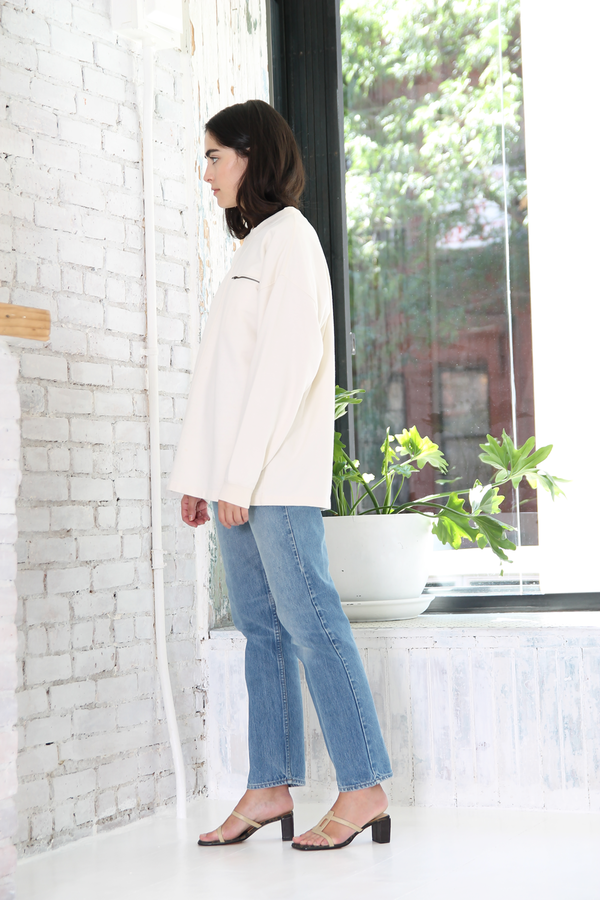 DUO NYC Vintage Zip Pocket Pullover DUO NYC Vintage Zip Pocket Pullover