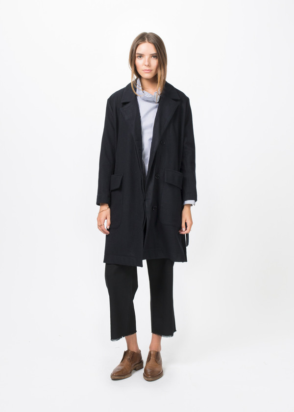 Sibel Saral Meltem Coat with Slits Sibel Saral Meltem Coat with Slits