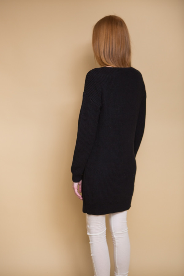 Callahan Crewneck Dress - Black Callahan Crewneck Dress - Black