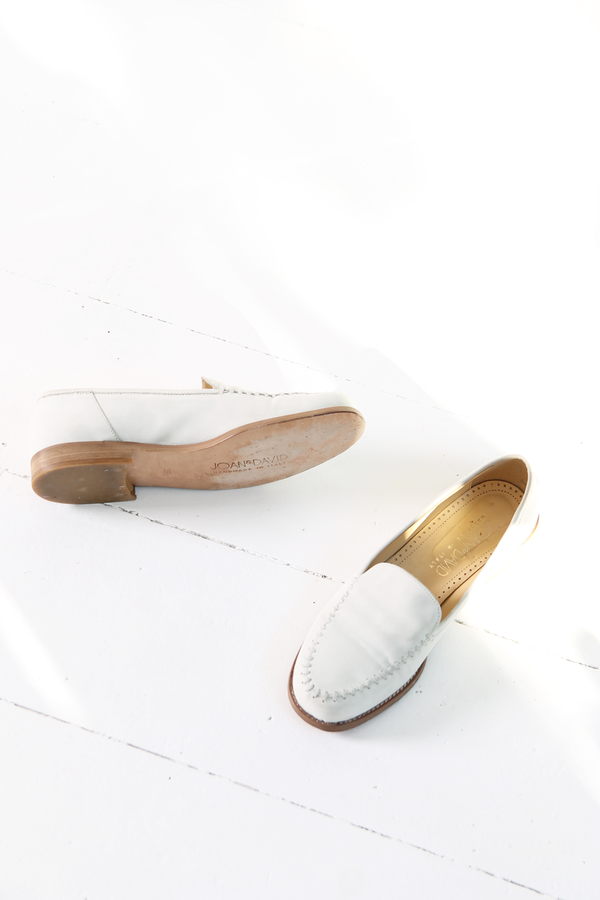 DUO NYC Vintage White Nubuck Loafer DUO NYC Vintage White Nubuck Loafer