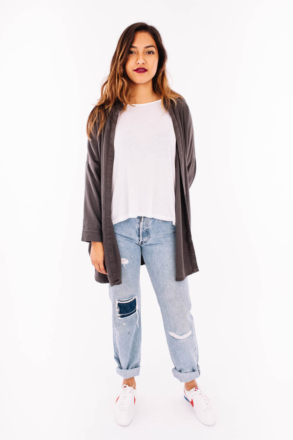 Black Crane Square Shirt (Dark Shadow) Black Crane Square Shirt (Dark Shadow)