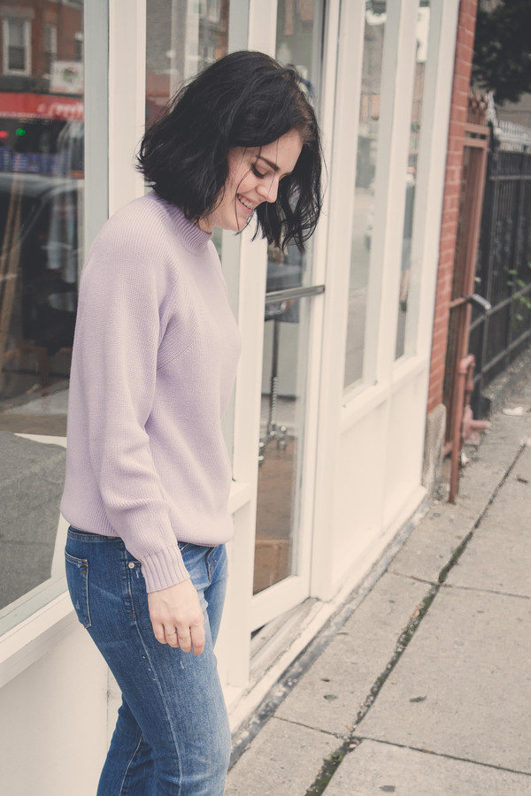 Diarte Jasper Sweater in Lilac Diarte Jasper Sweater in Lilac