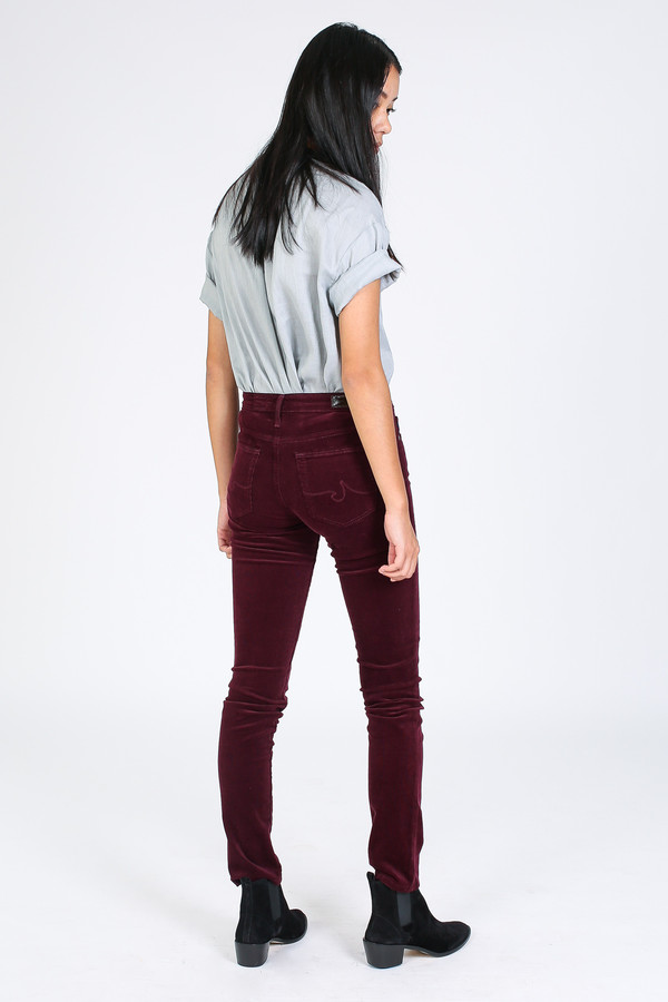 AG Jeans Corduroy Prima in Wine AG Jeans Corduroy Prima in Wine