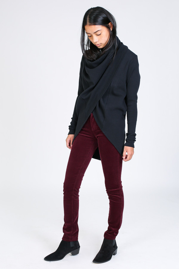 Ursa Minor Tabard cardigan in black Ursa Minor Tabard cardigan in black