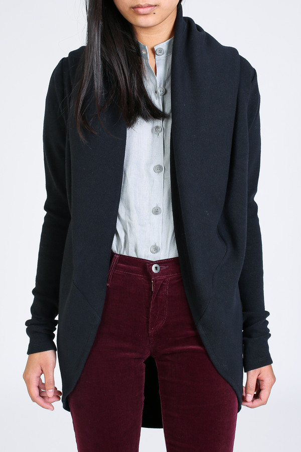 Ursa Minor Tabard cardigan in black Ursa Minor Tabard cardigan in black