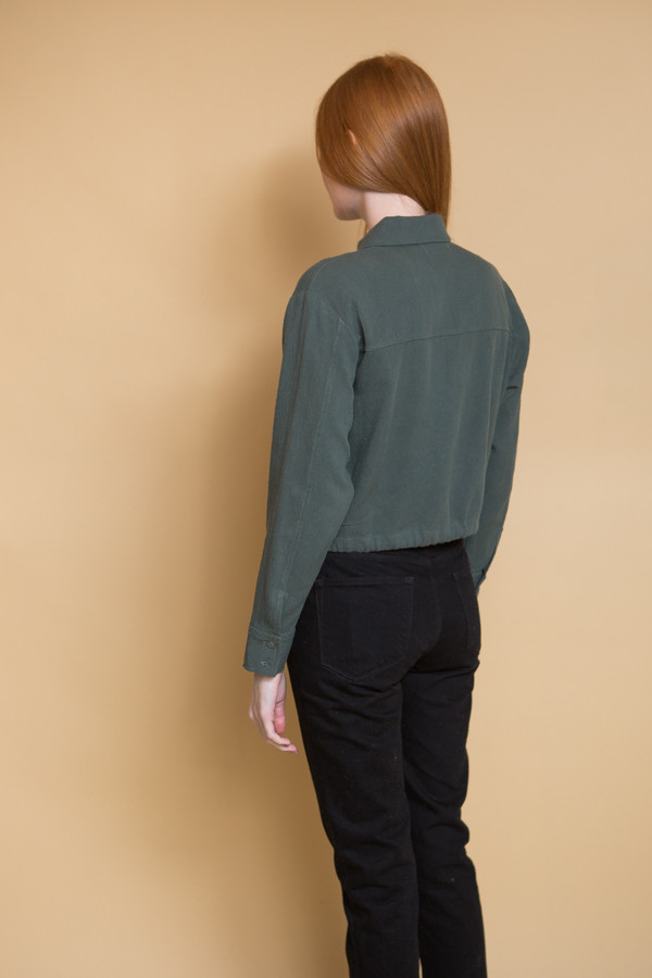 First Rite Tie Work Shirt - Jade First Rite Tie Work Shirt - Jade