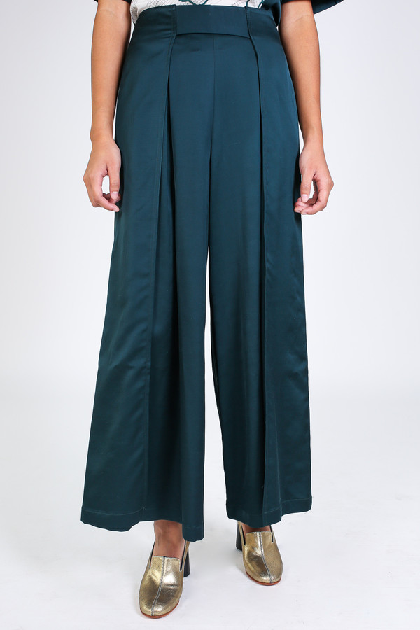 Silvae Dora pant in green Silvae Dora pant in green