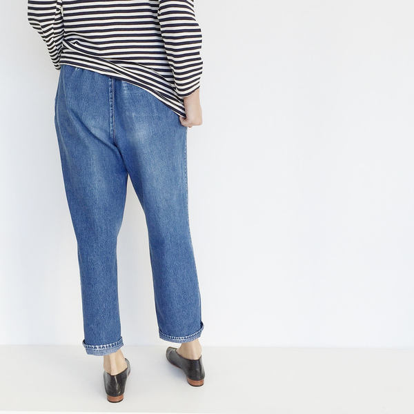 Johan Vintage Pleated Denim Pant Johan Vintage Pleated Denim Pant