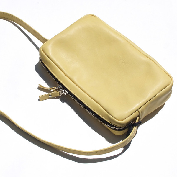 WOOLFELL - SAC TRAPEZE - YELLOW WOOLFELL - SAC TRAPEZE - YELLOW
