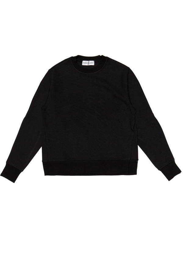 ROCKET LUNCH Slit Sweatshirt- Black ROCKET LUNCH Slit Sweatshirt- Black