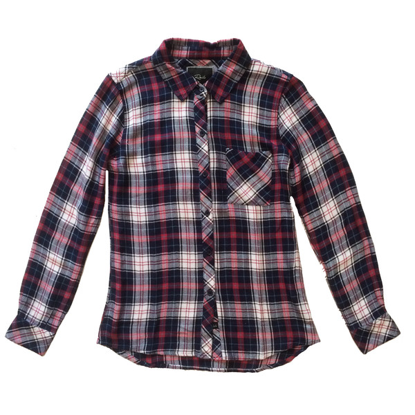 Rails Hunter Blouse = Red = Marine Rails Hunter Blouse = Red = Marine