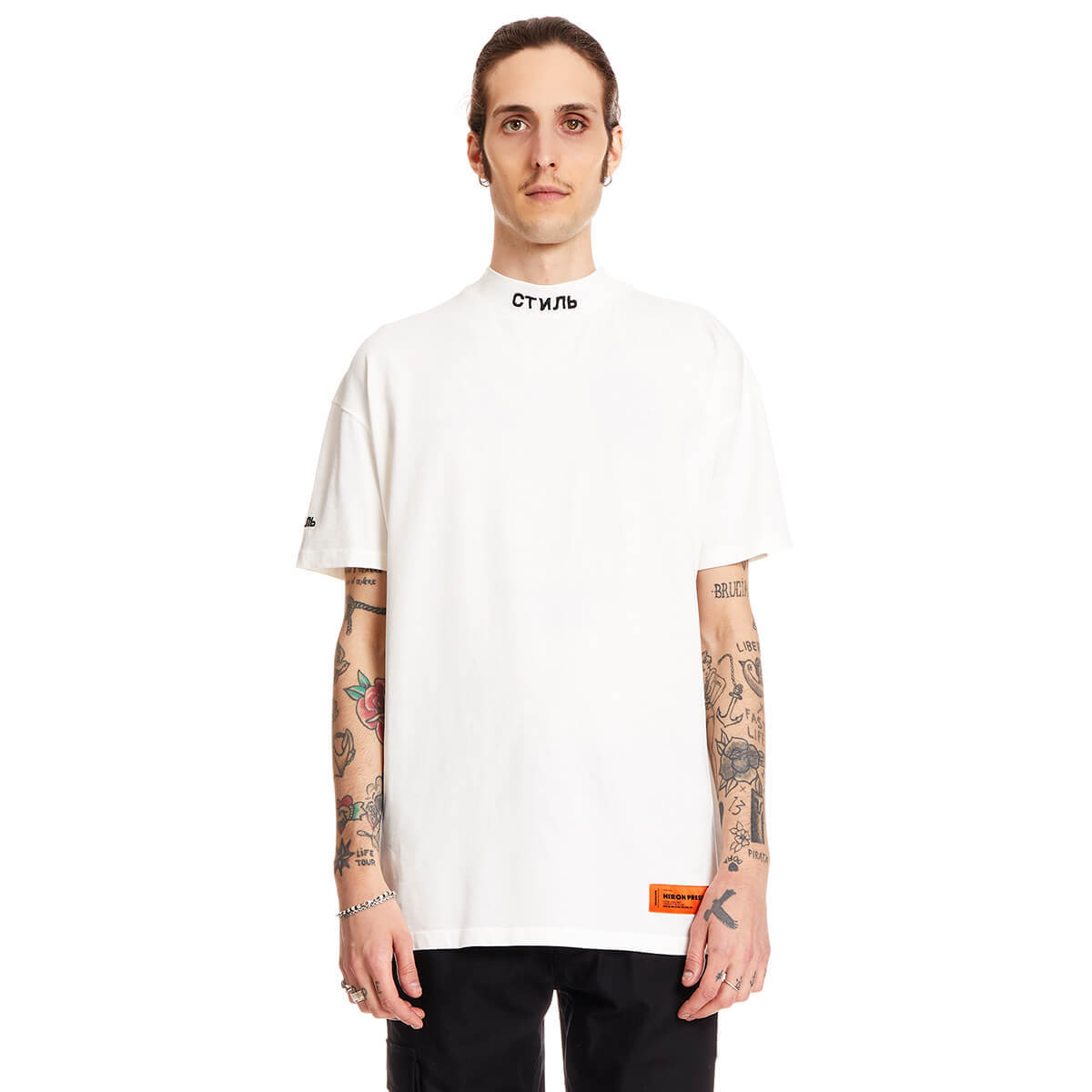 HERON PRESTON Turtleneck CTNMB tee 