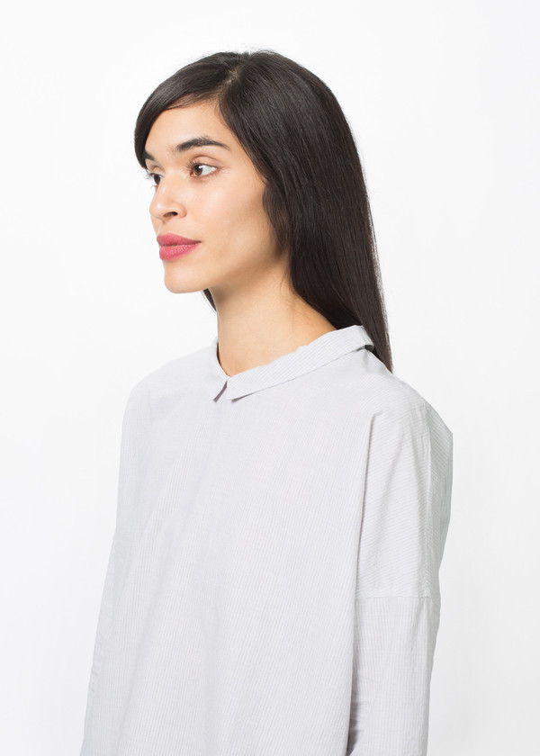 Album di Famiglia Back Button Blouse Album di Famiglia Back Button Blouse